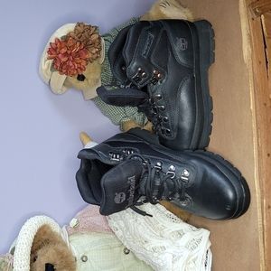 Timberland woman black hiking boots